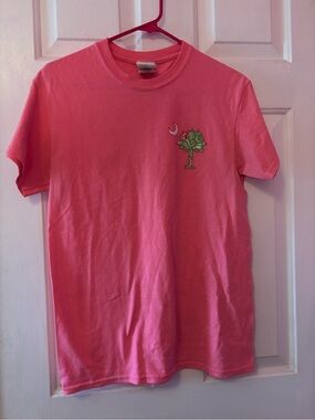 Retro Pink CGY Carolina Girl Yall Palmetto State T-Shirt